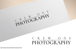 Logo Design by A S design @ for Crew One Photography | Design: #19005524