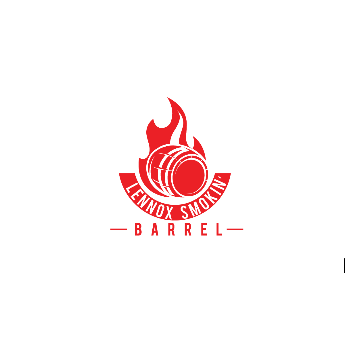 Logo Design by creative.bugs for Lennox Smokin Barrel | Design #18923873