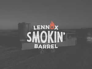 Lennox Smokin’ Barrel  | Logo Design by mldtrvs
