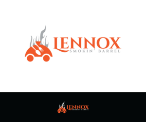 Logo Design by designmind78 for Lennox Smokin Barrel | Design: #18932259