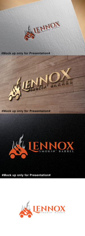 Logo Design by designmind78 for Lennox Smokin Barrel | Design: #18932260