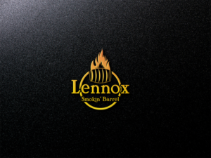 Logo Design by Rosaleen for Lennox Smokin Barrel | Design: #18931700