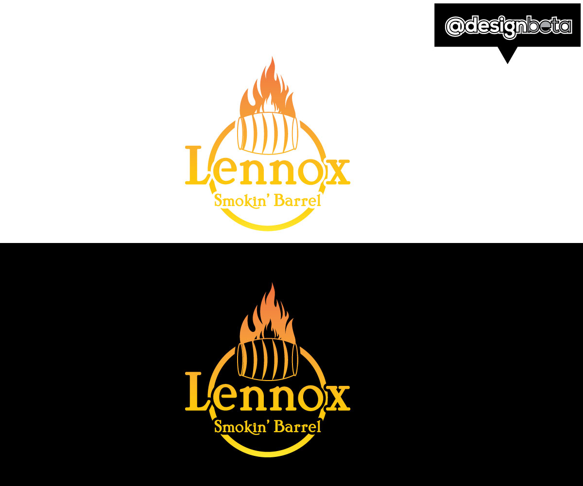 Logo Design by Rosaleen for Lennox Smokin Barrel | Design #18931701