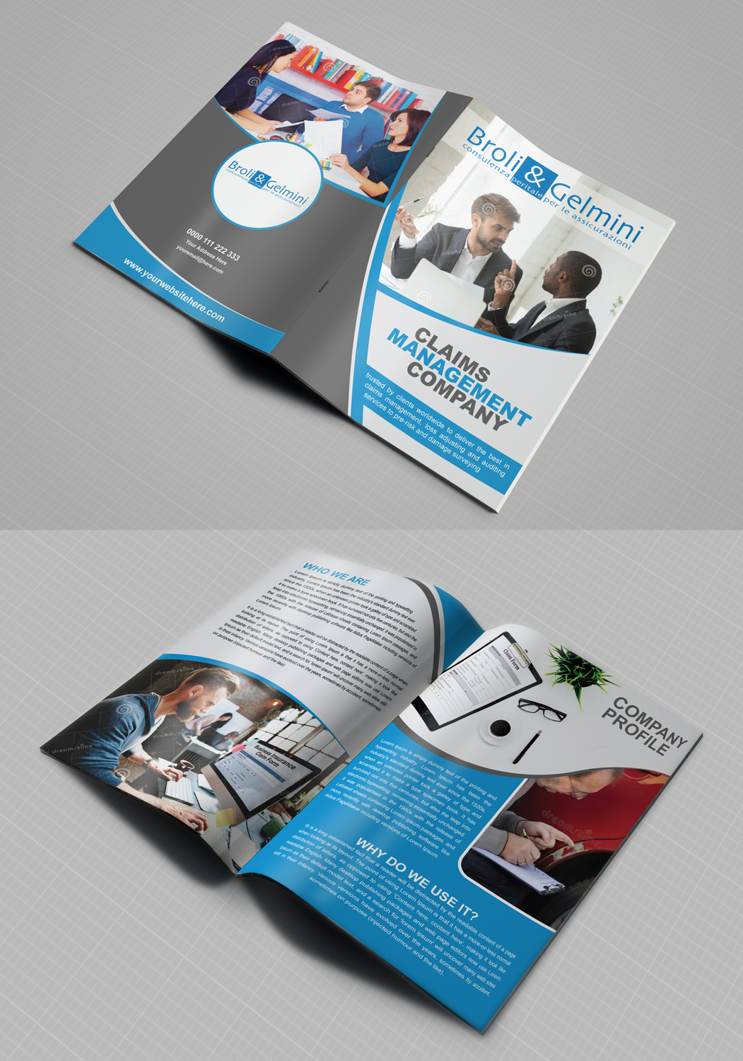 Diseño de Brochure por Dexter Solutions para Broli e Gelmini S.r.l. | Diseño #18930698