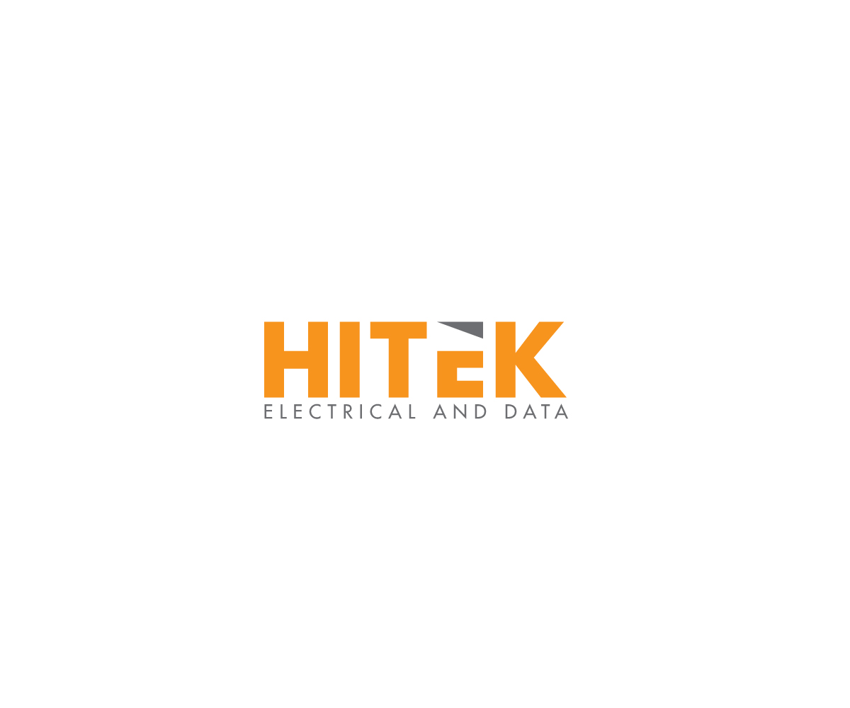 Logo Design by Alien Cookie for Hitek Electrical and Data | Design #19240513