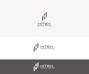 simple but stands out, Hitek Electrical and Data. | Logo Design by FLoc! Studio