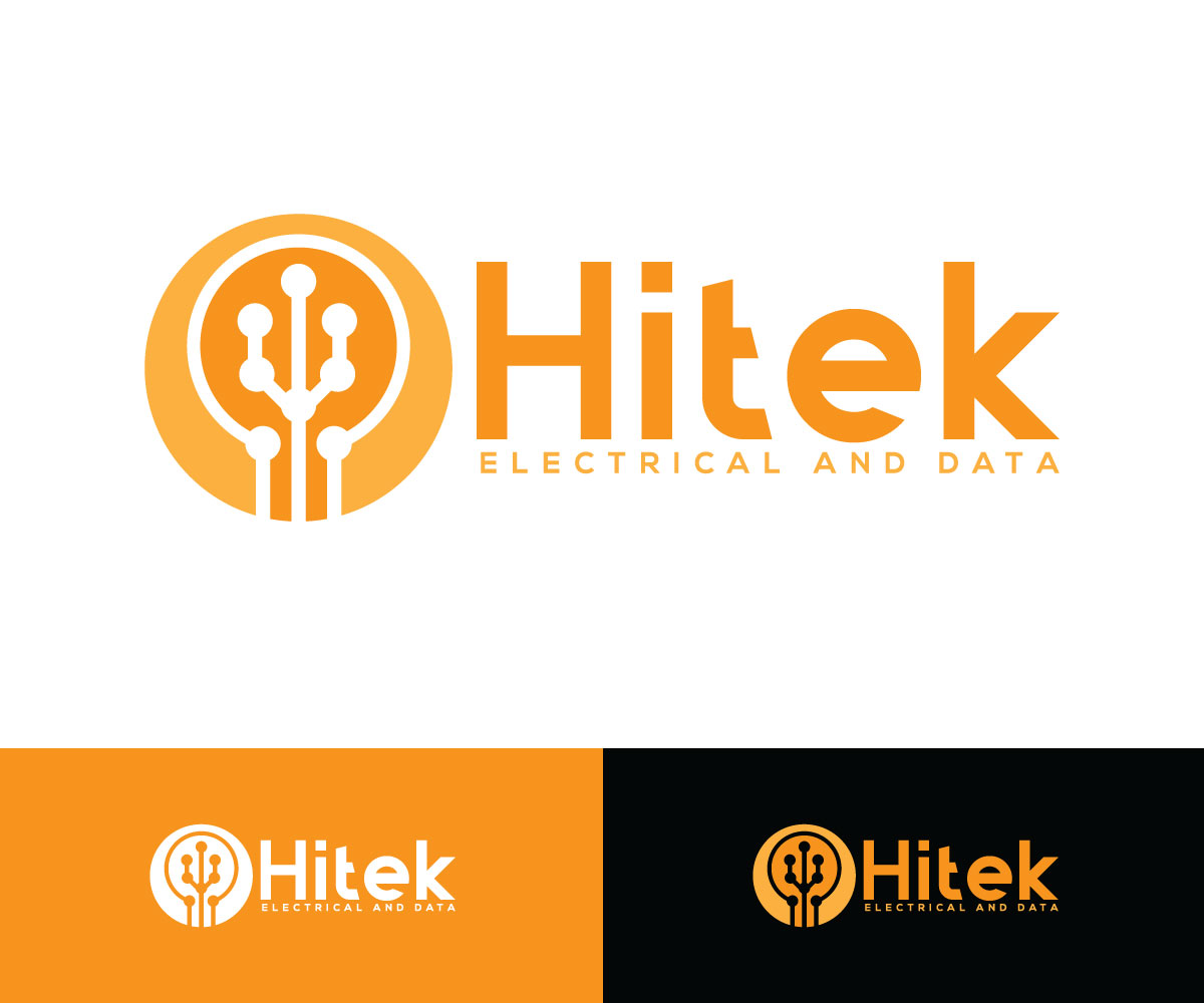 Logo Design by designmind78 for Hitek Electrical and Data | Design #19252339
