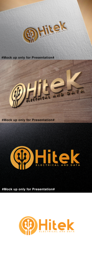 Logo Design by designmind78 for Hitek Electrical and Data | Design: #19252340