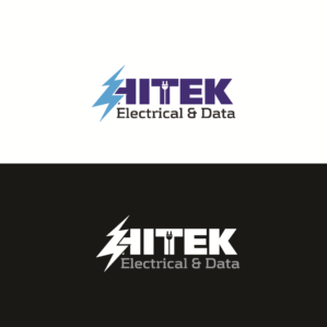 Logo Design by art  X for Hitek Electrical and Data | Design: #19254614