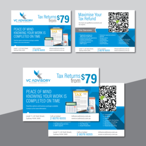Flyer Design by Achiver for VC Advisory Pty Ltd | Design #18966173