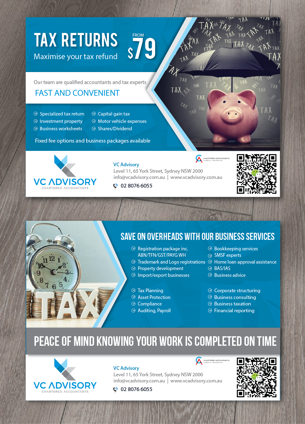 Flyer-Design von alex989 für VC Advisory Pty Ltd | Design #18950845