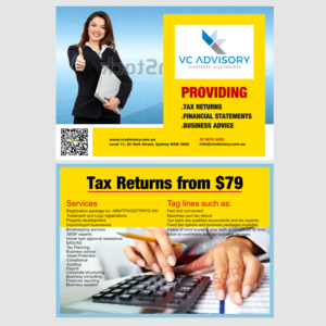 Flyer-Design von wmzs für VC Advisory Pty Ltd | Design: #18975951