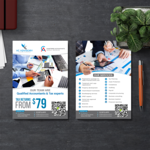 Flyer-Design von debdesign für VC Advisory Pty Ltd | Design: #18952127
