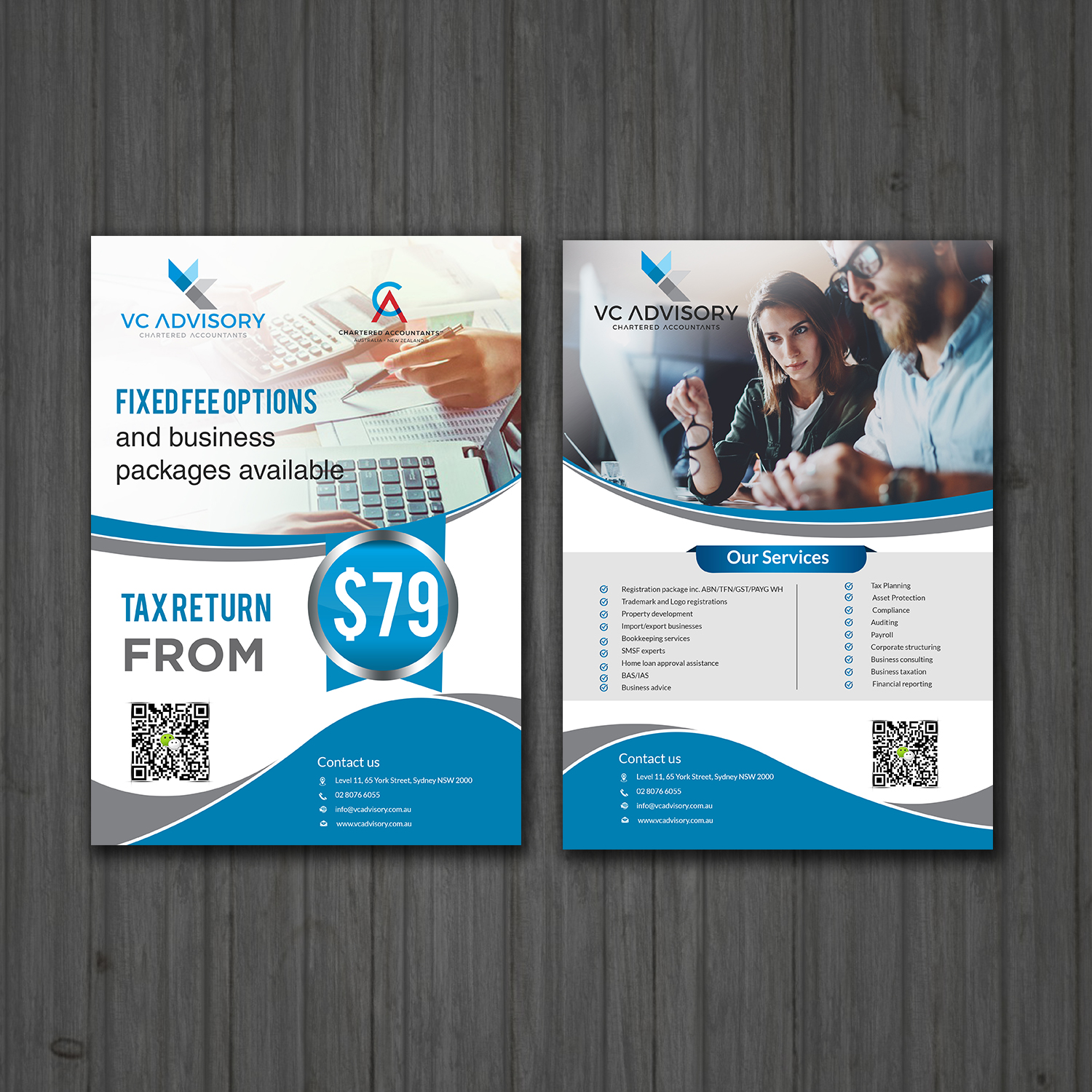 Flyer Design by debdesign for VC Advisory Pty Ltd | Design #18952974