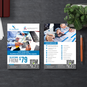 Flyer-Design von debdesign für VC Advisory Pty Ltd | Design: #18955886