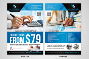Flyer Design by SD WEBCREATION for VC Advisory Pty Ltd | Design #18957092