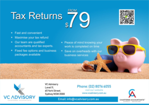 Flyer-Design von GOPZ für VC Advisory Pty Ltd | Design: #18983149