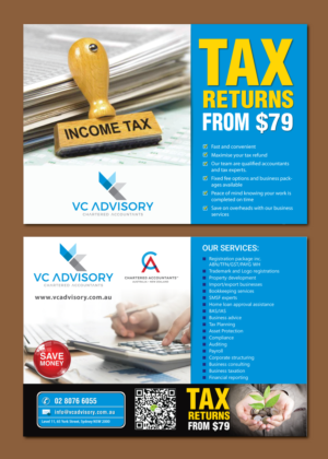 Flyer-Design von meet007 für VC Advisory Pty Ltd | Design: #18954610