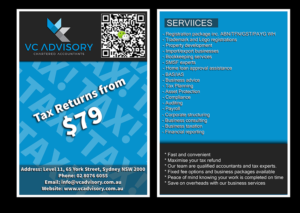 Flyer-Design von Alex 8904 für VC Advisory Pty Ltd | Design: #18984657