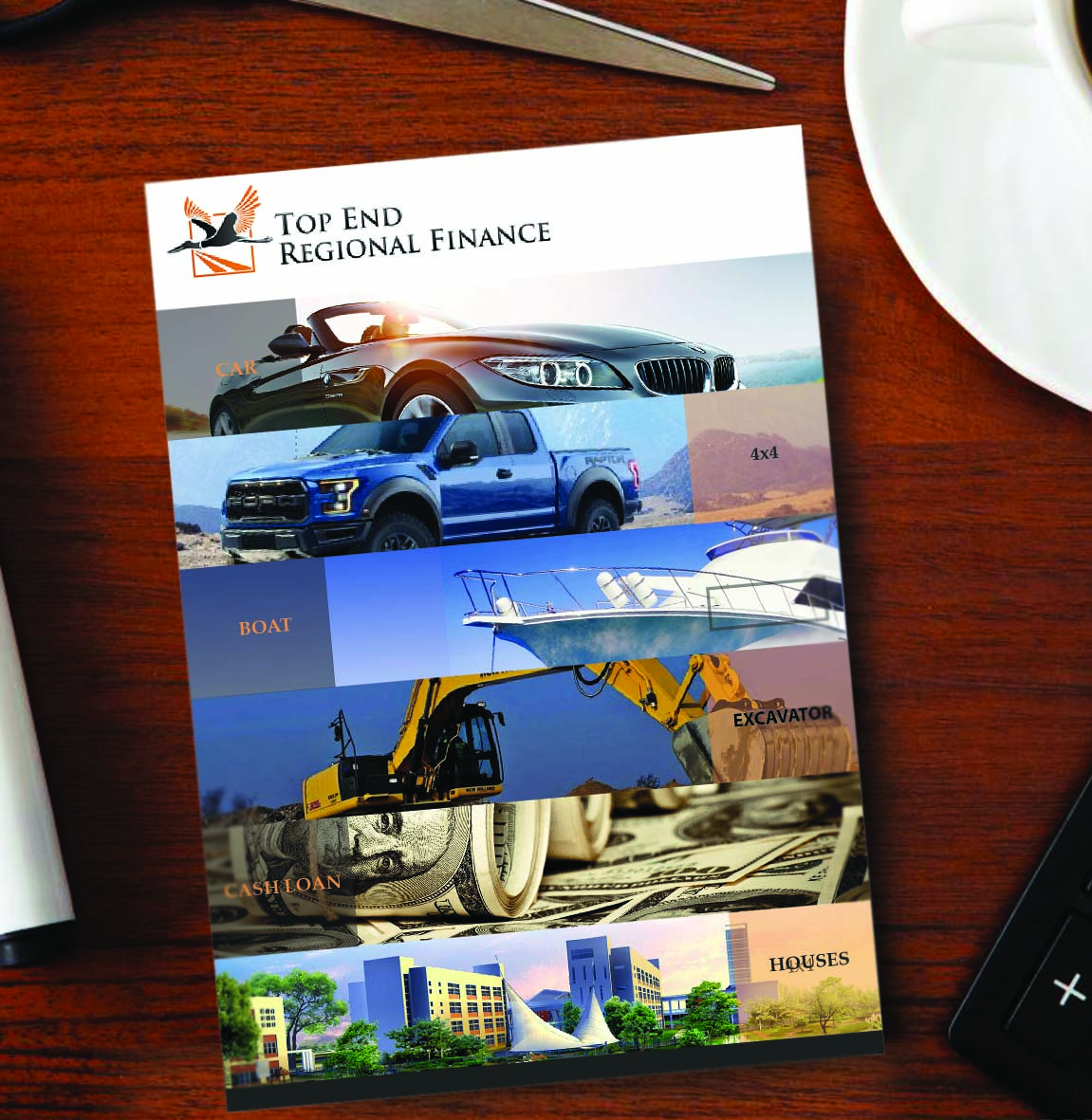 Flyer Design by arthursketch for Top End Regional Finance | Design #18934462
