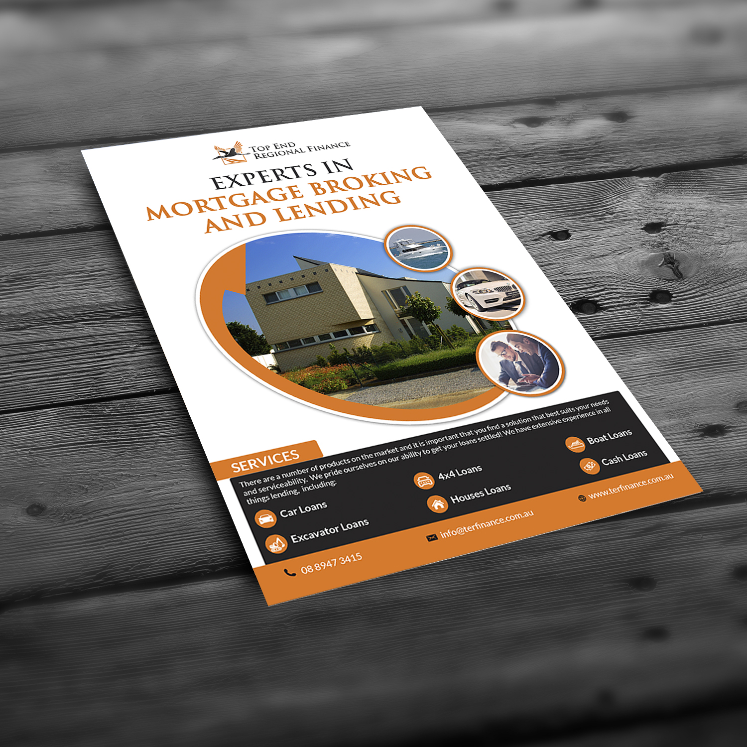 Flyer Design by aspiremedia for Top End Regional Finance | Design #18949105