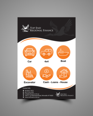 Flyer Design by ecorokerz for Top End Regional Finance | Design: #18939544