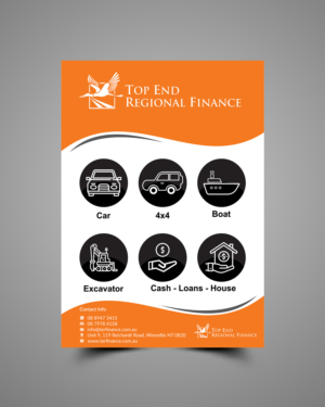 Flyer Design by ecorokerz for Top End Regional Finance | Design: #18939545