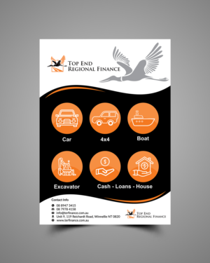 Flyer Design by ecorokerz for Top End Regional Finance | Design: #18939548
