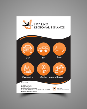 Flyer Design by ecorokerz for Top End Regional Finance | Design: #18939552