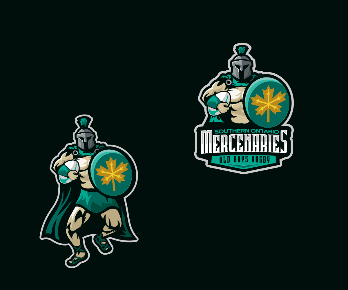 Logo Design by VGB for Cobourg Saxons Rugby Club | Design #18982927