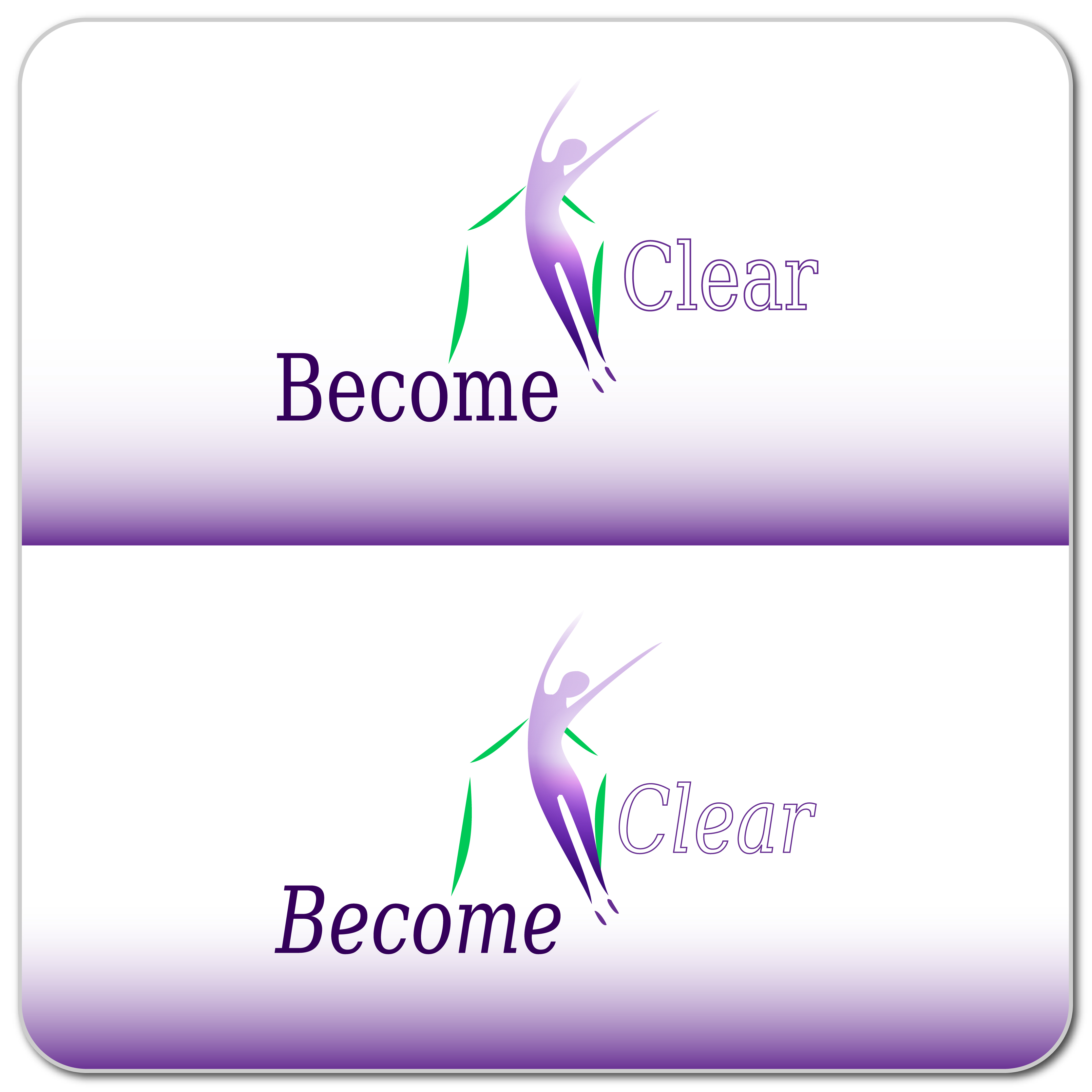 Logo Design by UsBeingUs.com - Debs for Become Clear | Design #52350