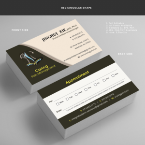 Business Card Design by Expert Designer for this project | Design: #18924573