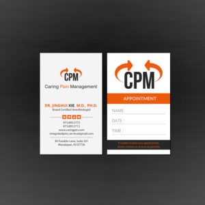 Business Card Design by Creations Box 2015 for this project | Design: #18924273