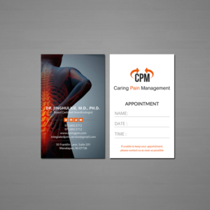 Business Card Design by Creations Box 2015 for this project | Design: #18924276