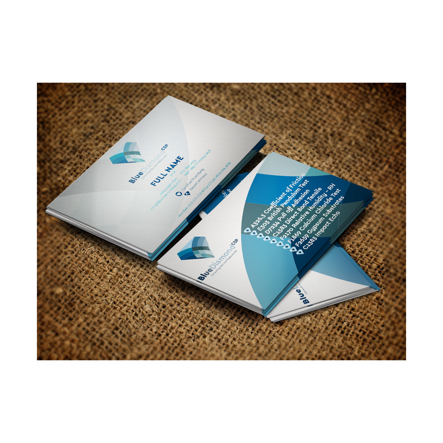 Logo Design by at-as for Blue Diamond CSP | Design #18957134