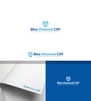 Blue Diamond CSP - Consulting Service Professionals | Logo Design by JohnM.