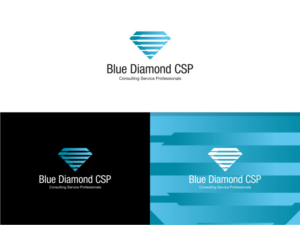 Blue Diamond CSP - Consulting Service Professionals | Logo Design by Atvento Graphics