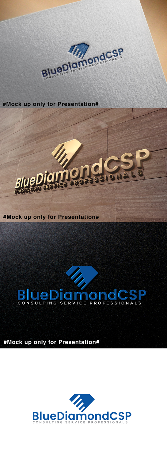 Diseño de Logo por designmind78 para Blue Diamond CSP | Diseño #18932239