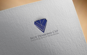 Logo Design by Rosaleen for Blue Diamond CSP | Design: #18931465