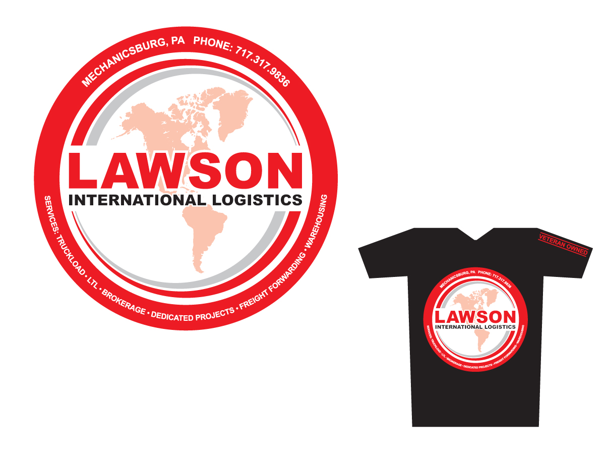 T-shirt Design by alidsmythe for Lawson International Logistics | Design #18933240