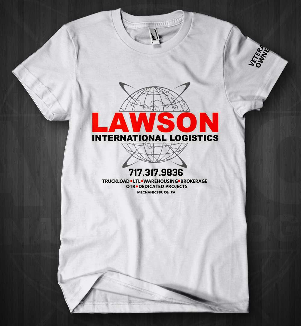 T-shirt Design by Jonya for Lawson International Logistics | Design #18934130