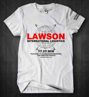 Lawson interatnional Logistics Company T-Shirt | Design de T-shirt par Jonya
