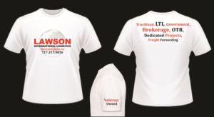 Design de T-shirt par shree 108 pour Lawson International Logistics | Design #18927089