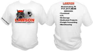 Design de T-shirt par bacujkov pour Lawson International Logistics | Design #18942857