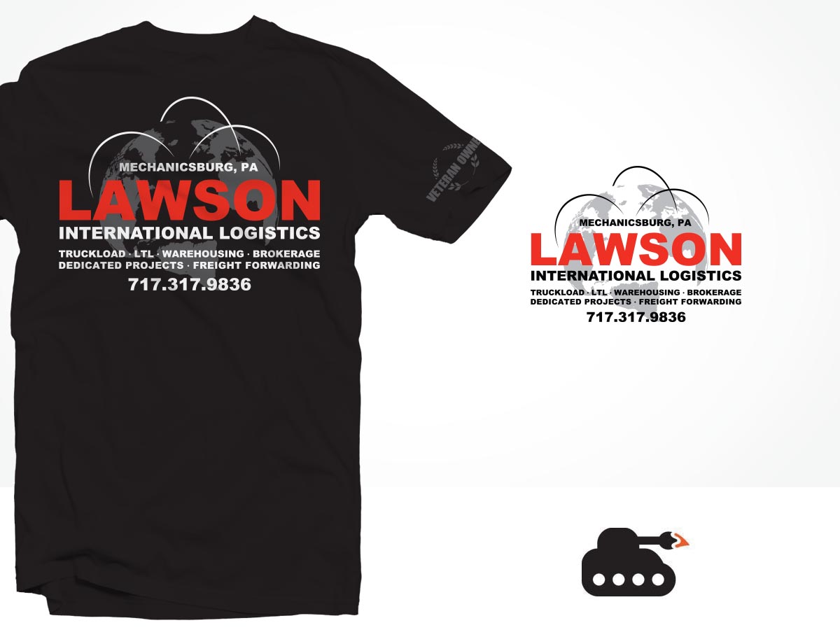 T-shirt Design by ArtTank for Lawson International Logistics | Design #18956267