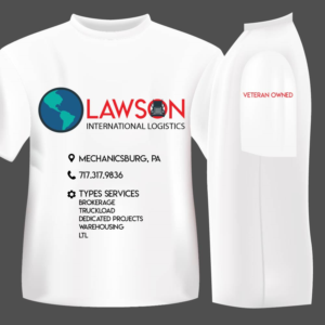 T-shirt Design by MuradLuther for Lawson International Logistics | Design: #18955138