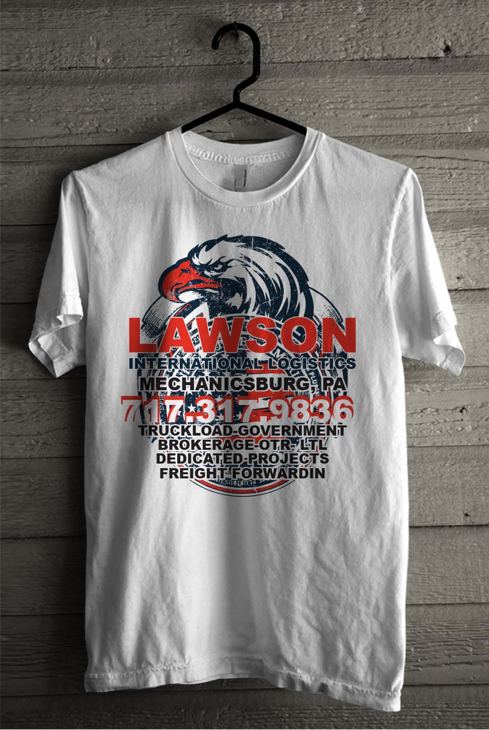 Design de T-shirt par SATHIRA pour Lawson International Logistics | Design #18927075