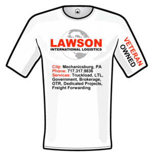 T-shirt Design by Dobriarto for Lawson International Logistics | Design: #18920729