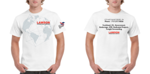 Design de T-shirt par ADEX pour Lawson International Logistics | Design #18923123