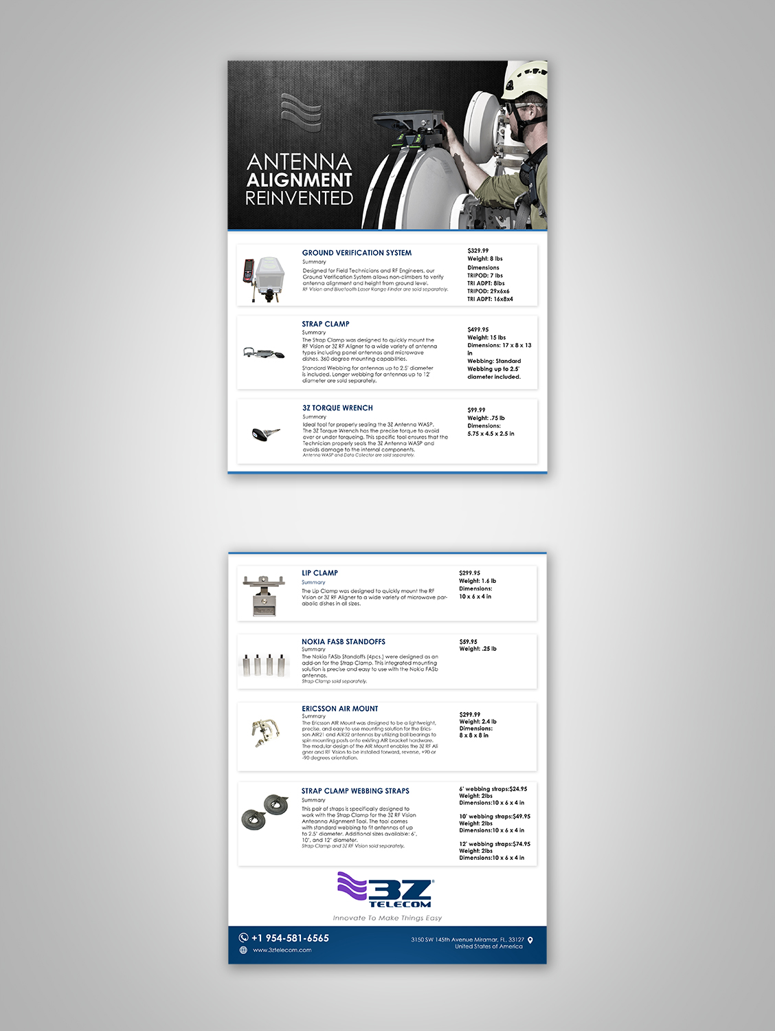 Design de Flyer par creative.bugs pour 3Z Telecom | Design #19064189